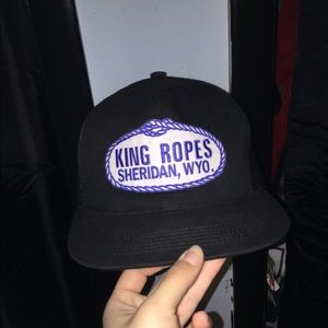 Black King Ropes hat